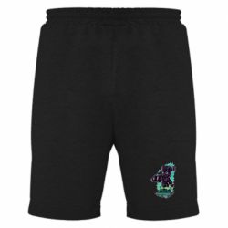 Мужские шорты Cute Black panther - PrintSalon