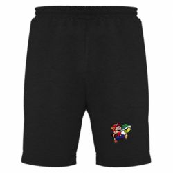 Мужские шорты Cute Mario with turtle - PrintSalon