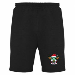 Мужские шорты Grogu Santa Claus - PrintSalon