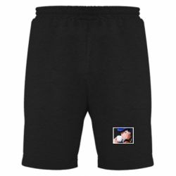 Мужские шорты Higashikata Josuke drinking tea - PrintSalon