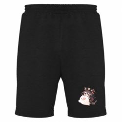 Мужские шорты Hu Tao cat - PrintSalon