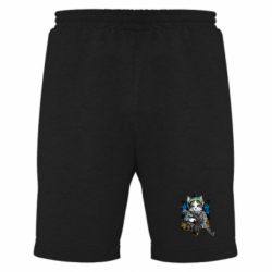 Мужские шорты Кот военный