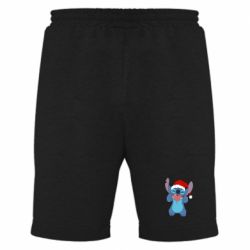 Мужские шорты Новогодний Стич - PrintSalon