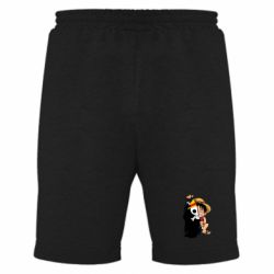 Мужские шорты One piece chibi Luffy - PrintSalon