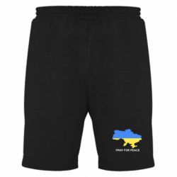 Мужские шорты Pray for peace - PrintSalon