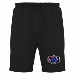 Мужские шорты Синяя тюрьма - PrintSalon