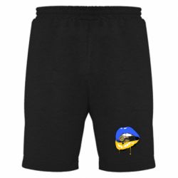 Чоловічі шорти Україна! Губи з кулею - PrintSalon