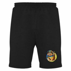 Мужские шорты Военный котик - PrintSalon