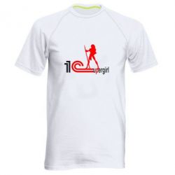 Мужская футболка для спорта 1Cupergirl - PrintSalon