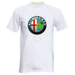 Мужская футболка для спорта ALFA ROMEO - PrintSalon