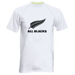 Мужская футболка для спорта All Blacks - PrintSalon