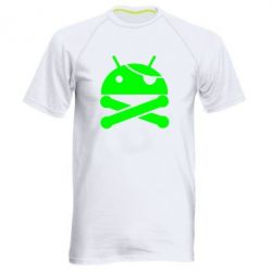 Мужская футболка для спорта Android Pirate - PrintSalon