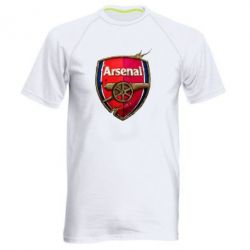 Чоловіча футболка для спорту Arsenal Art Logo - PrintSalon
