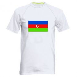 Мужская футболка для спорта Азербайджан - PrintSalon