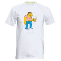 Мужская футболка для спорта Барни Гамбл - PrintSalon