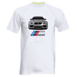 Мужская футболка для спорта BMW M Power Car - PrintSalon