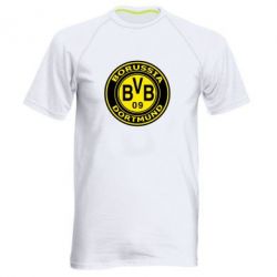 Мужская футболка для спорта Borussia Dortmund - PrintSalon