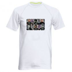 Чоловіча футболка для спорту Брати Вінчестери у поліції - PrintSalon