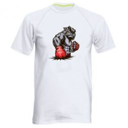 Мужская футболка для спорта Bulldog MMA - PrintSalon