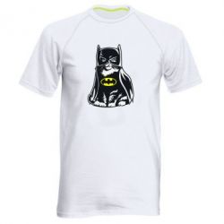 Мужская футболка для спорта Cat Batman - PrintSalon