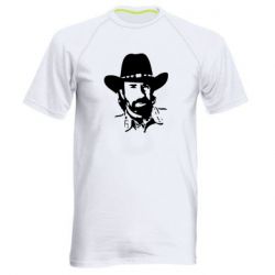 Мужская футболка для спорта Чак Норис - PrintSalon