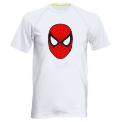 Мужская футболка для спорта Человек-паук маска - PrintSalon