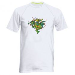 Чоловіча футболка для спорту Черепашки-ніндзя - PrintSalon