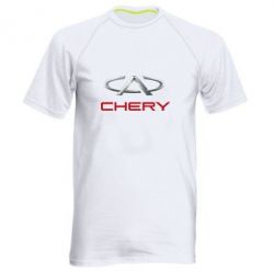 Мужская футболка для спорта Chery Logo - PrintSalon