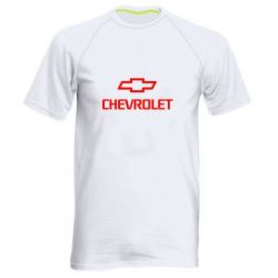 Мужская футболка для спорта Chevrolet Small - PrintSalon