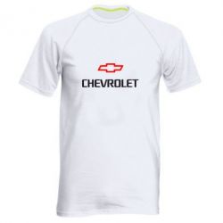 Чоловіча футболка для спорту CHEVROLET - PrintSalon