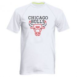 Мужская футболка для спорта Chicago Bulls Logo - PrintSalon