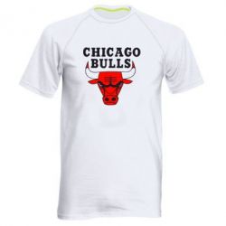 Чоловіча футболка для спорту Chicago Bulls - PrintSalon