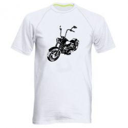 Мужская футболка для спорта Чопер - PrintSalon