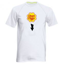 Мужская футболка для спорта Chupa Chups - PrintSalon