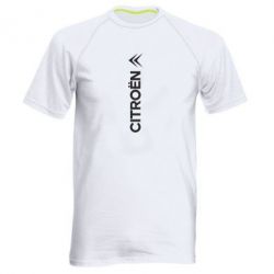 Мужская футболка для спорта Citroen Vert - PrintSalon