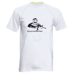 Чоловіча футболка для спорту Counter StrikeПлеєр - PrintSalon