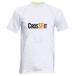 Мужская футболка для спорта CrossFit SF - PrintSalon