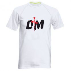 Мужская футболка для спорта depeche mode logo - PrintSalon