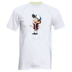 Мужская футболка для спорта Диппер - PrintSalon