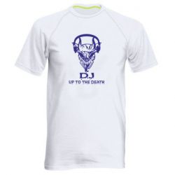 Мужская футболка для спорта Dj Up to the Dead