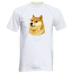Мужская футболка для спорта Doge - PrintSalon