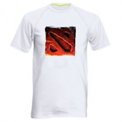 Мужская футболка для спорта Dota 2 3d Logo - PrintSalon
