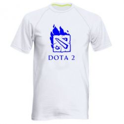 Мужская футболка для спорта Dota 2 Fire - PrintSalon