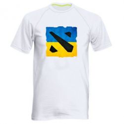 Чоловіча футболка для спорту Dota 2 Ukraine Team - PrintSalon
