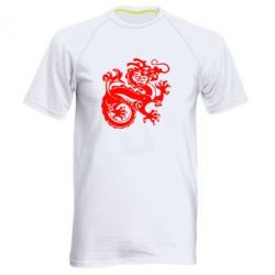 Мужская футболка для спорта Дракон - PrintSalon