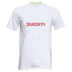 Мужская футболка для спорта Ducati Vintage - PrintSalon