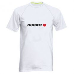 Мужская футболка для спорта Ducati - PrintSalon