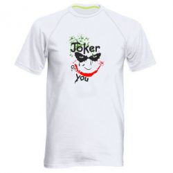 Мужская футболка для спорта Джокер - PrintSalon