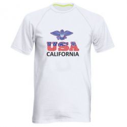 Мужская футболка для спорта Eagle USA - PrintSalon