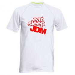 Мужская футболка для спорта Eat sleep JDM - PrintSalon